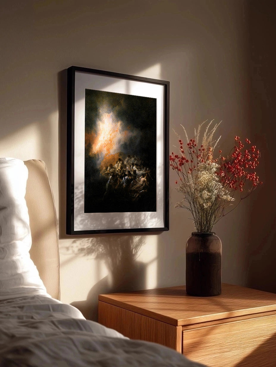 Cuadro ​Un incendio (Goya)
