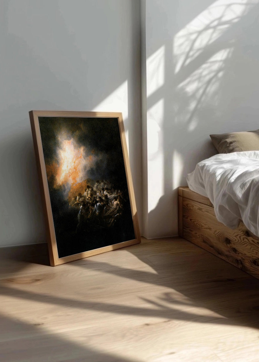 Cuadro ​Un incendio (Goya)