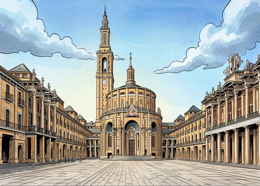 Cuadro Universidad de Gijón - Cómic