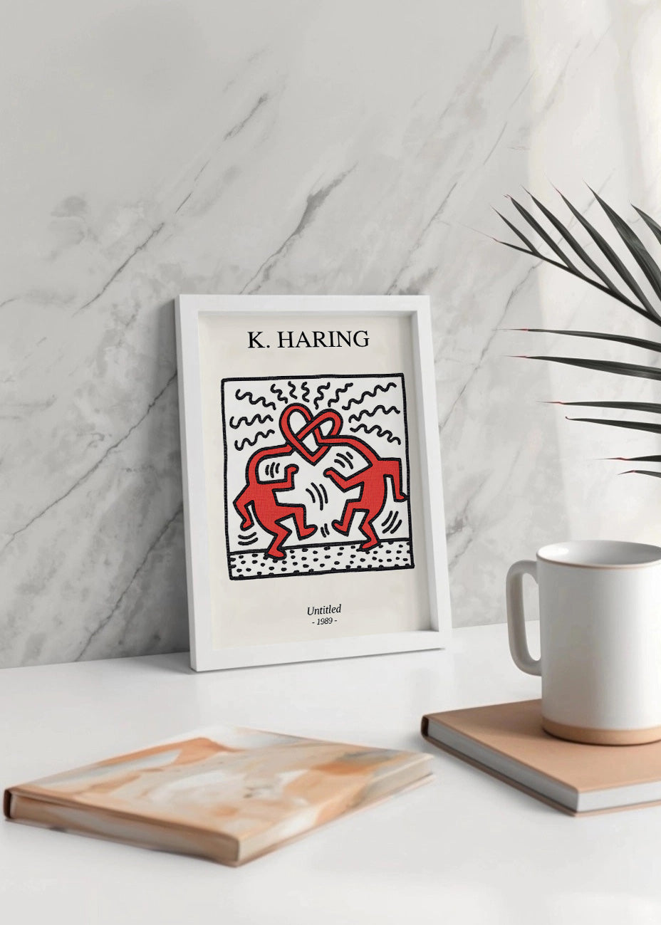 Cuadro Untitled (K. Haring)