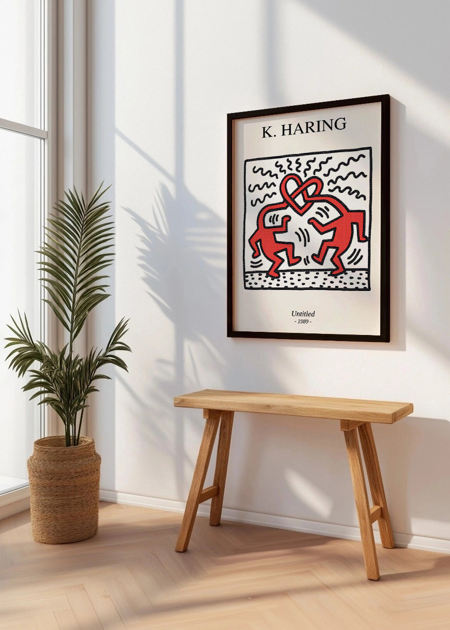 Cuadro Untitled (K. Haring)