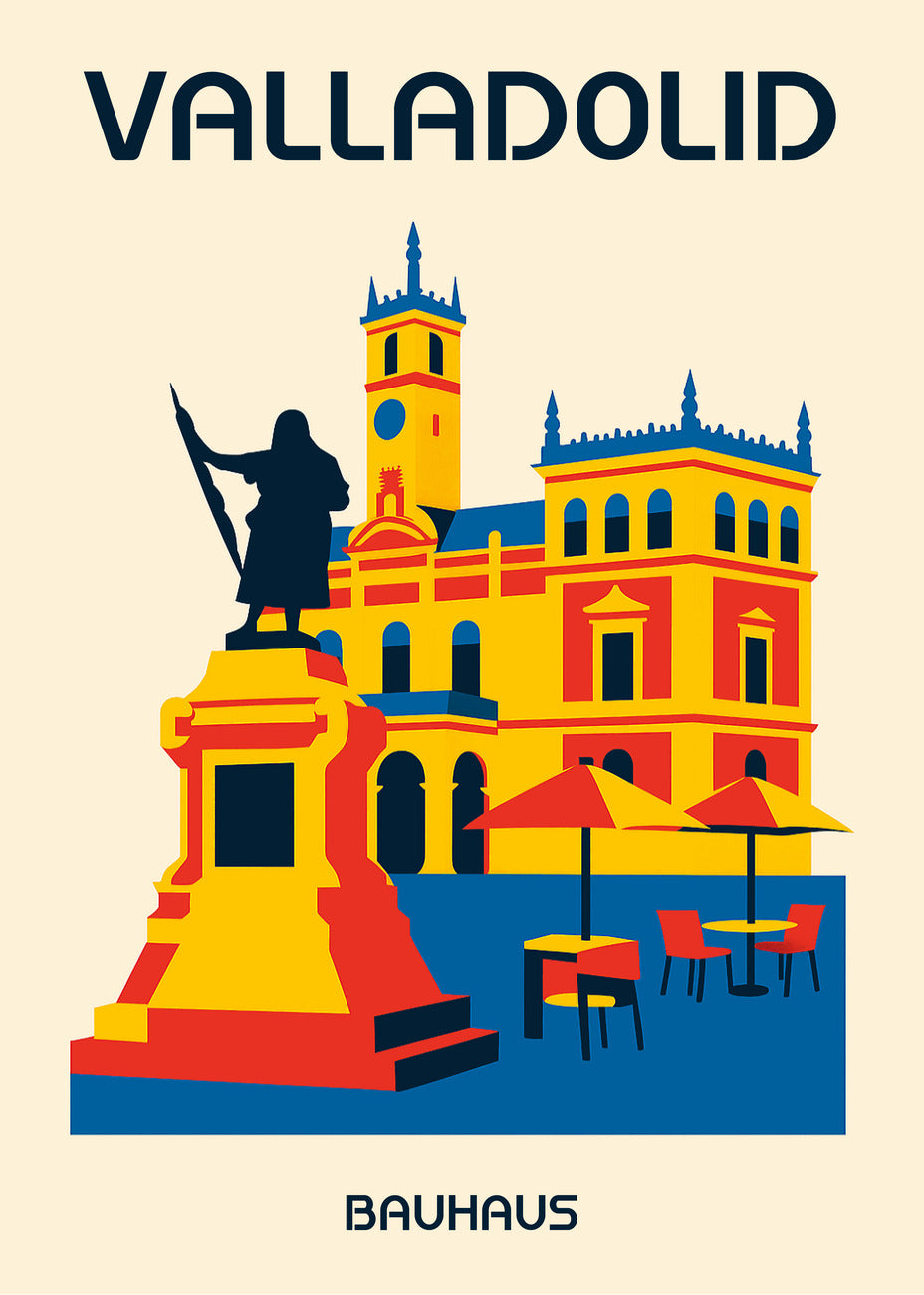 Cuadro Valladolid Poster Bauhaus