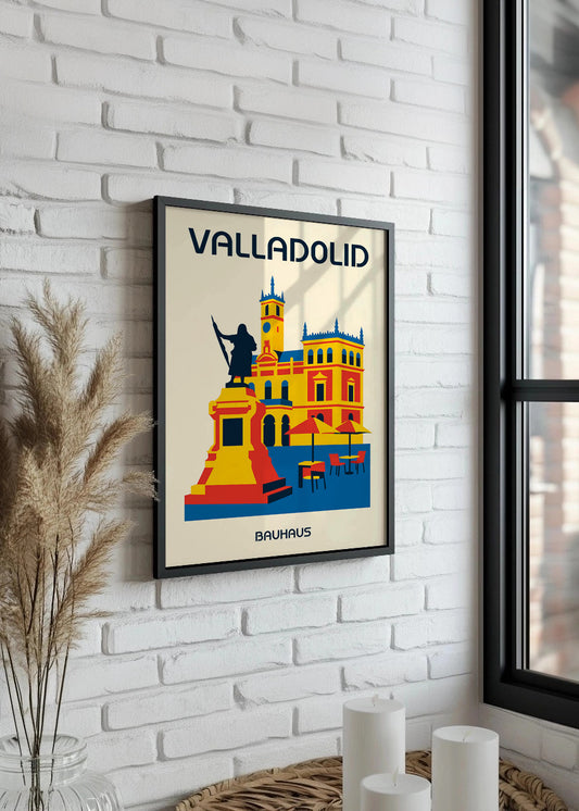 Cuadro Valladolid Poster Bauhaus