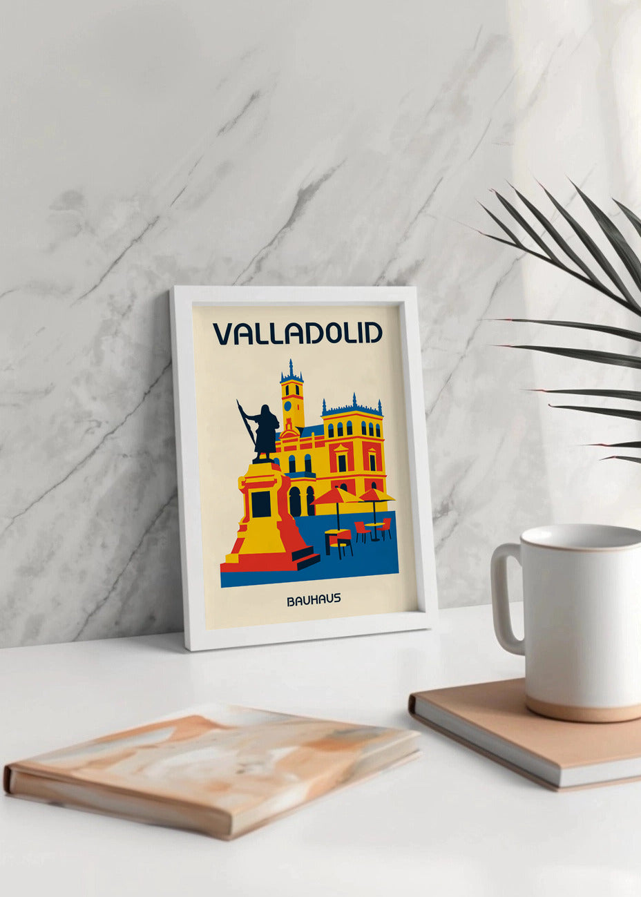 Cuadro Valladolid Poster Bauhaus