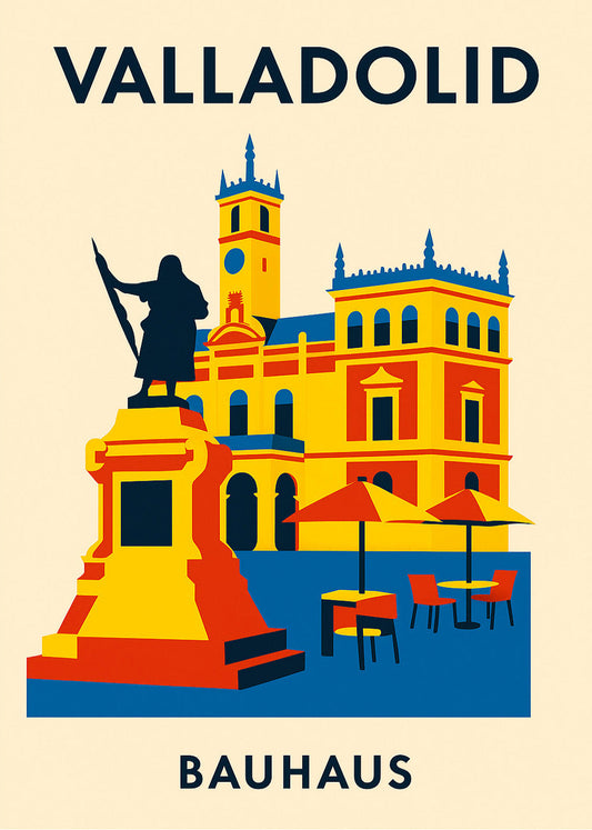 Cuadro Valladolid Poster Bauhaus