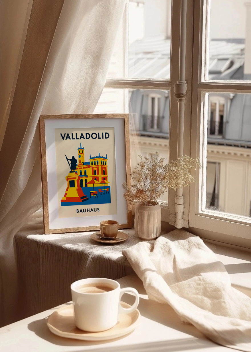 Cuadro Valladolid Poster Bauhaus