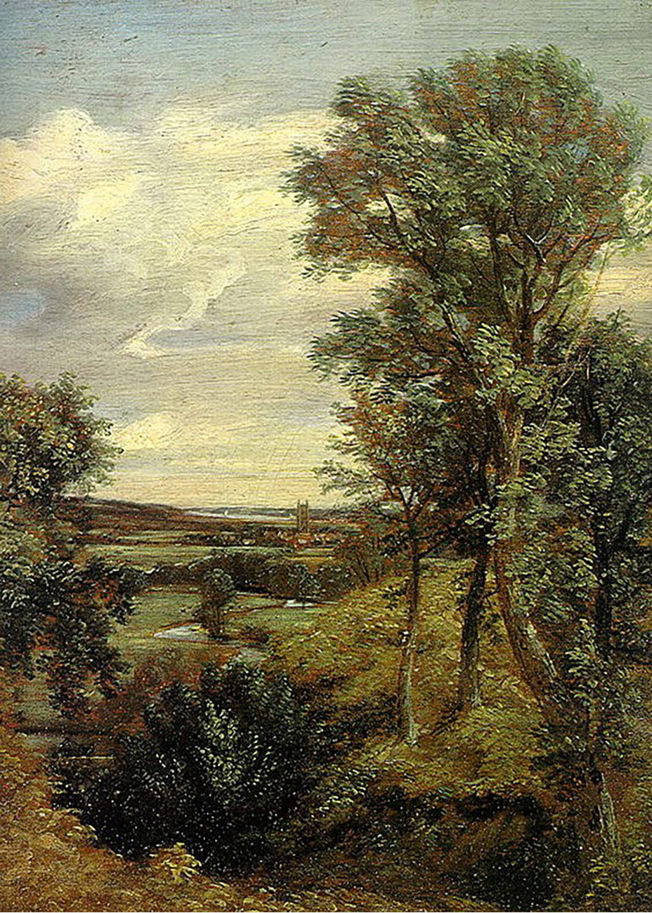 Cuadro ​Valle de Dedham (John Constable)