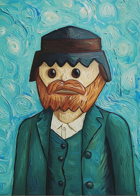 Cuadro Van Gogh versión Playmobil