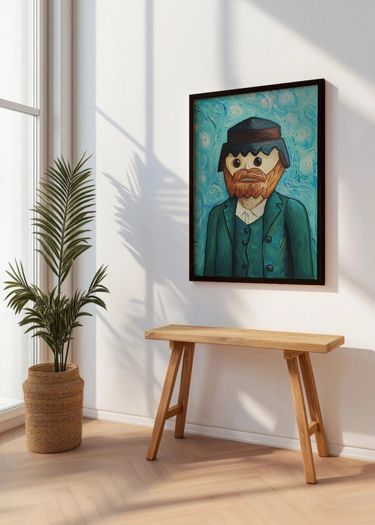 Cuadro Van Gogh versión Playmobil