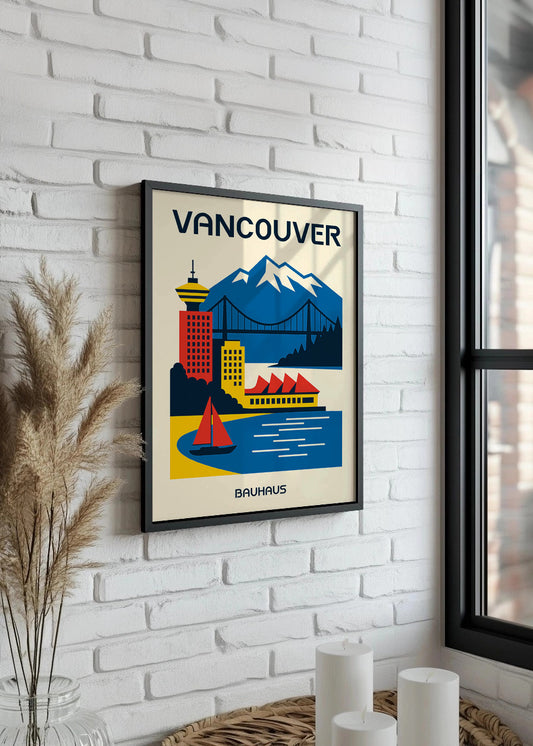 Cuadro Vancouver Poster Bauhaus