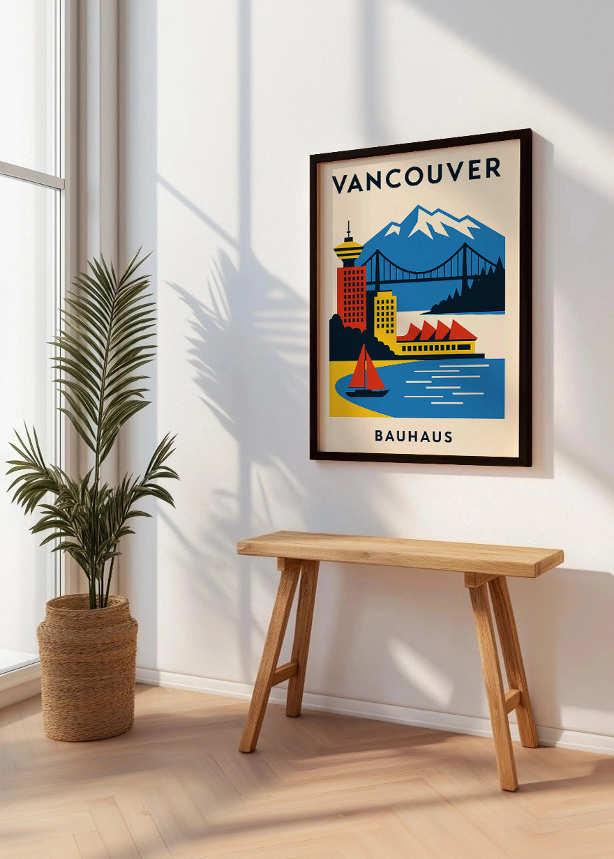 Cuadro Vancouver Poster Bauhaus
