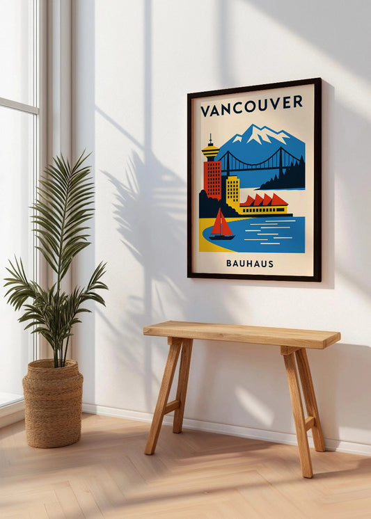Cuadro Vancouver Poster Bauhaus