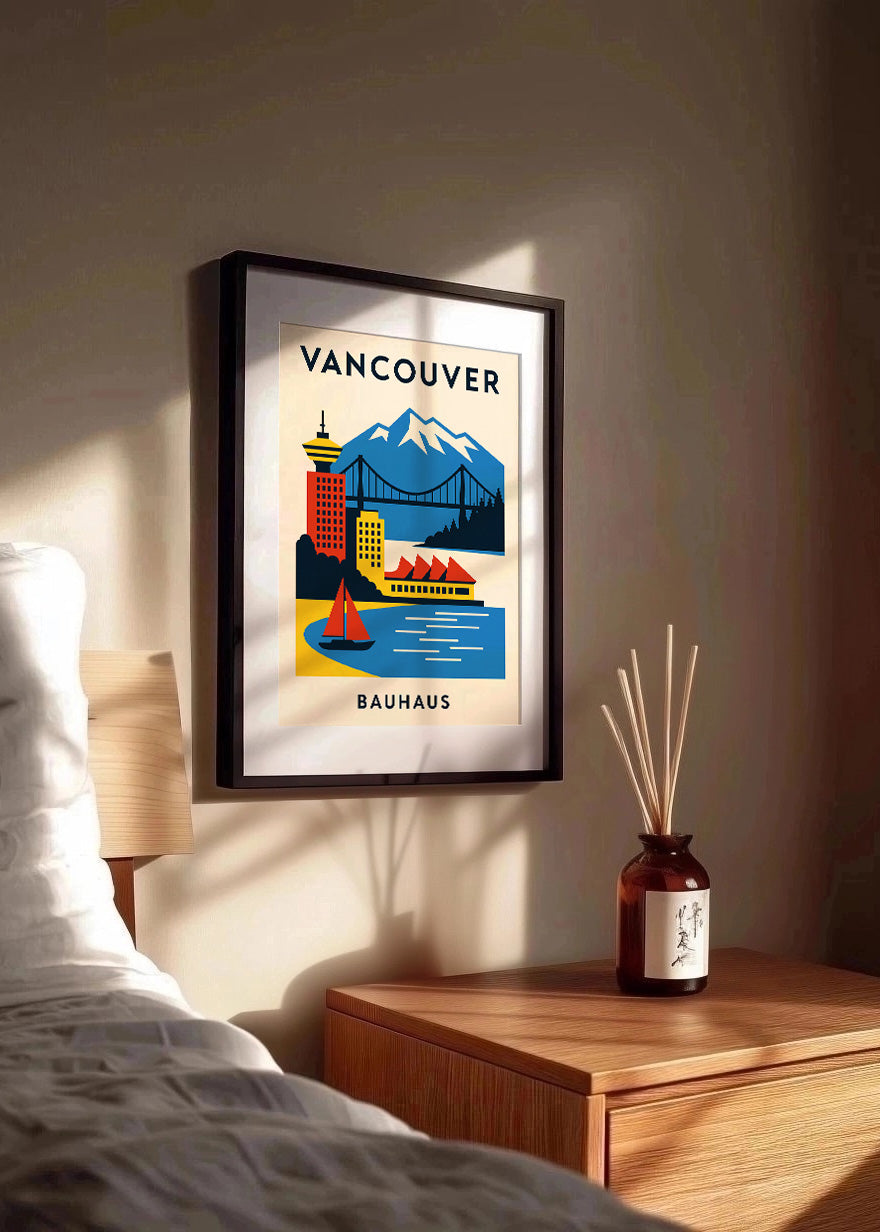 Cuadro Vancouver Poster Bauhaus