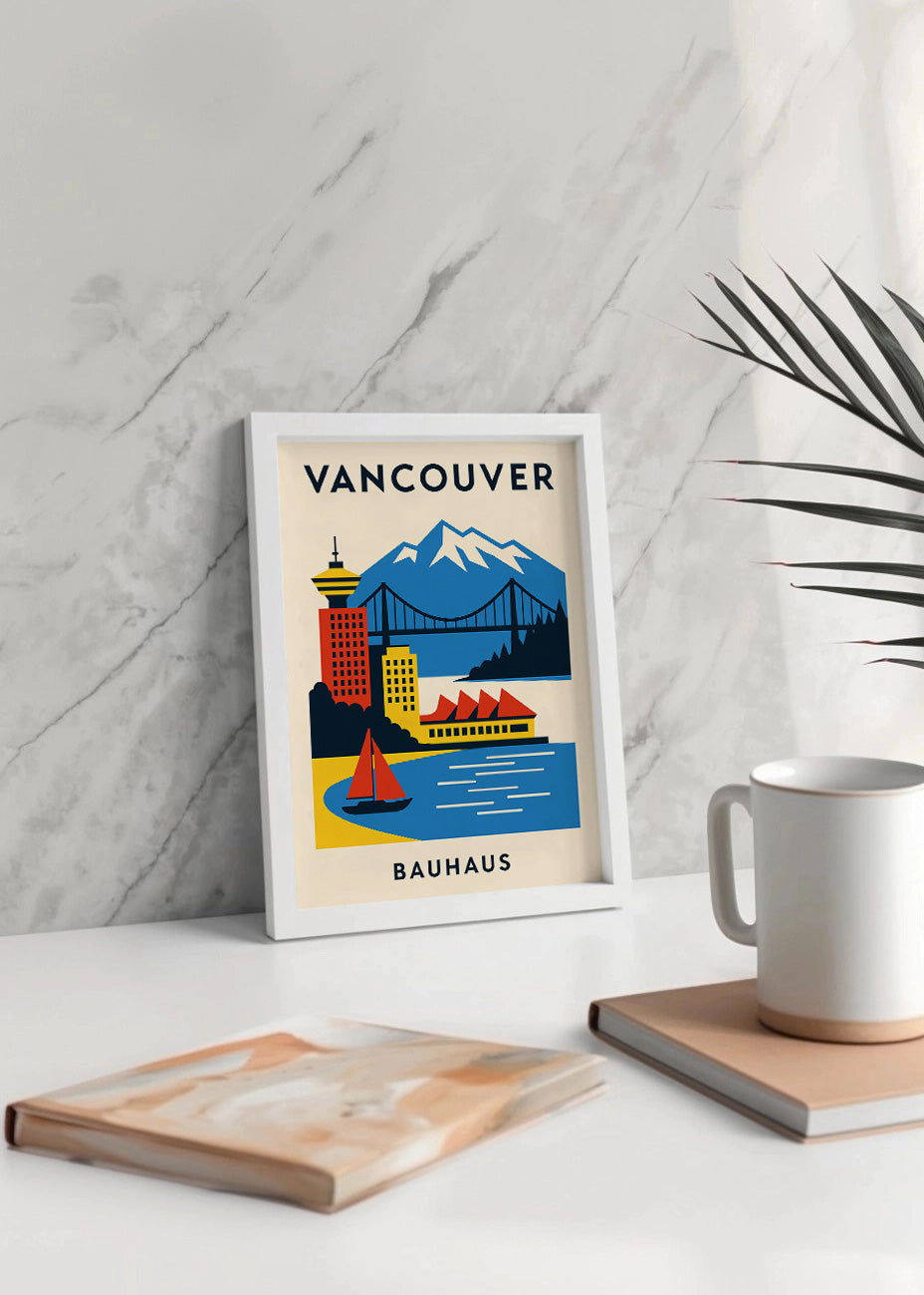 Cuadro Vancouver Poster Bauhaus