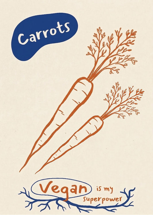 Cuadro Vegan - Decoración de cocina