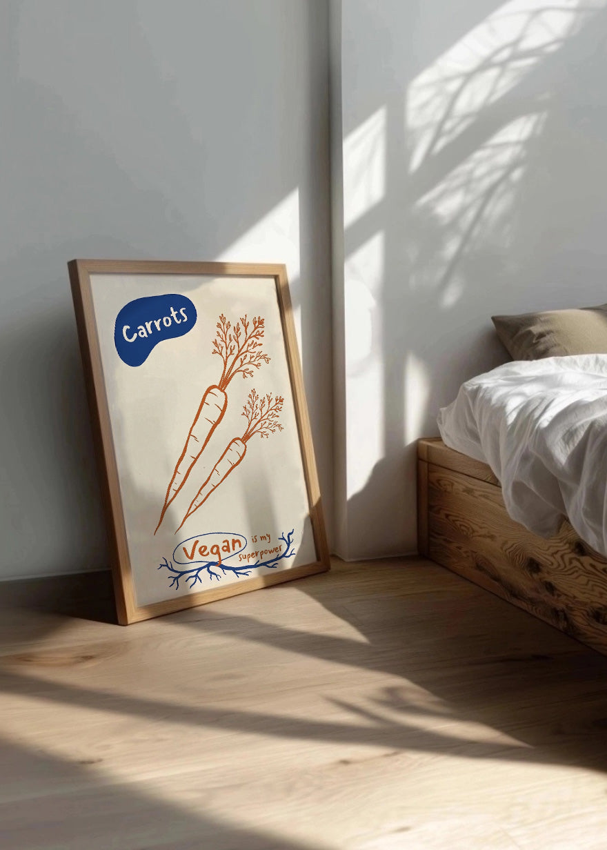 Cuadro Vegan - Decoración de cocina
