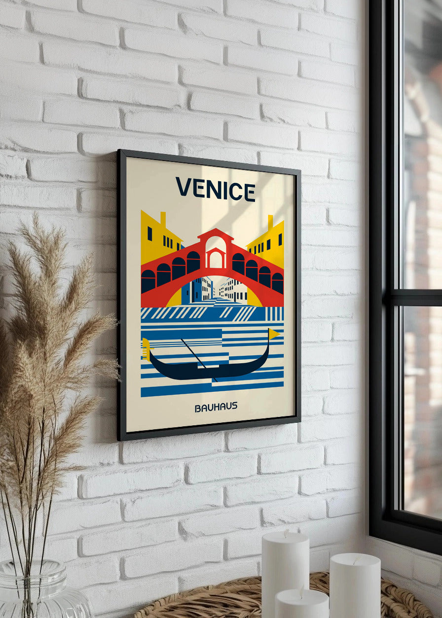 Cuadro Venice Poster Bauhaus