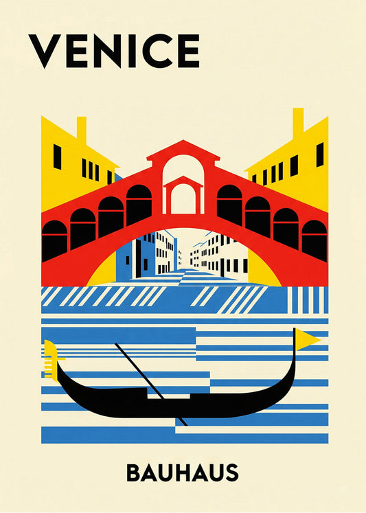 Cuadro Venice Poster Bauhaus