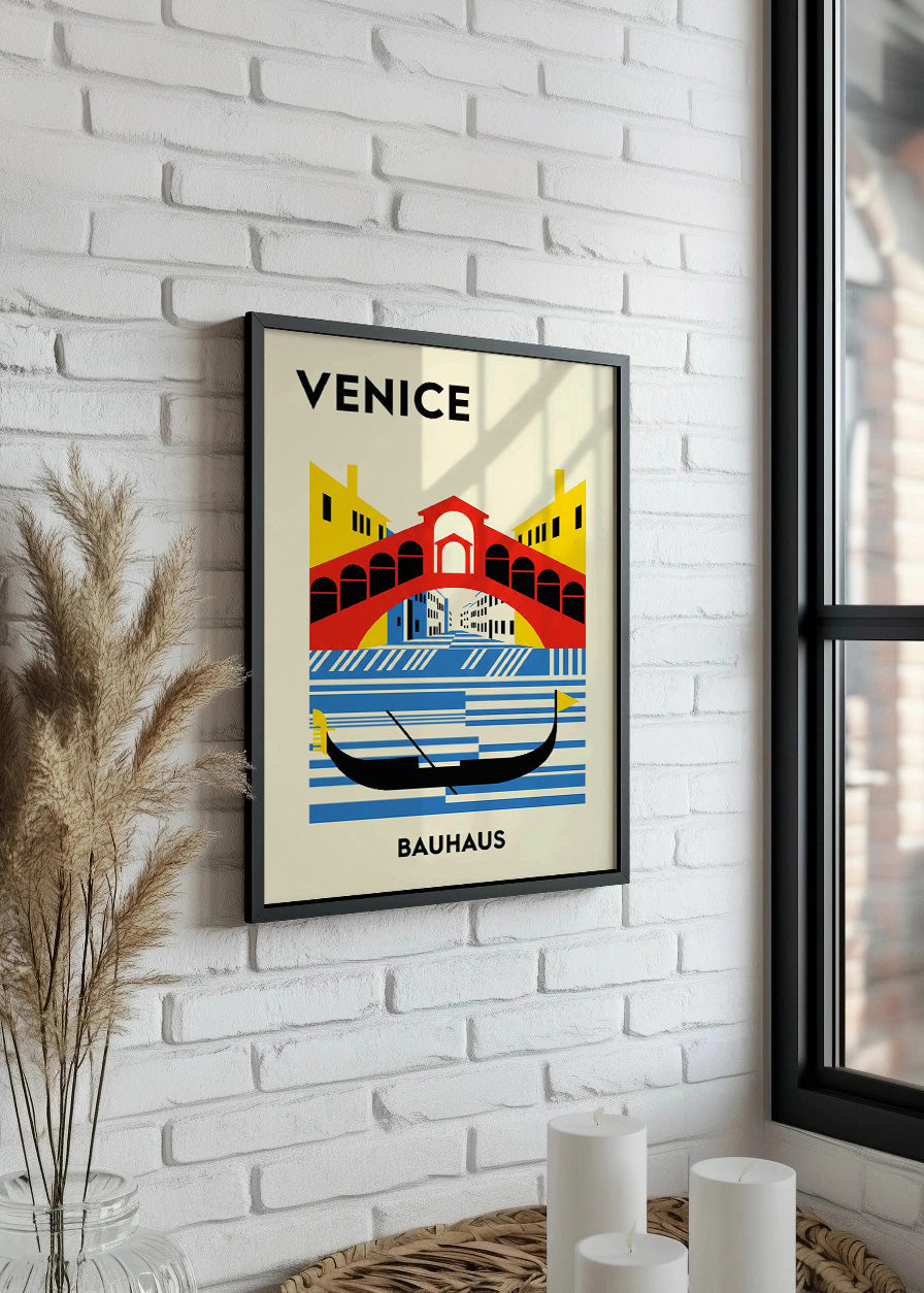 Cuadro Venice Poster Bauhaus