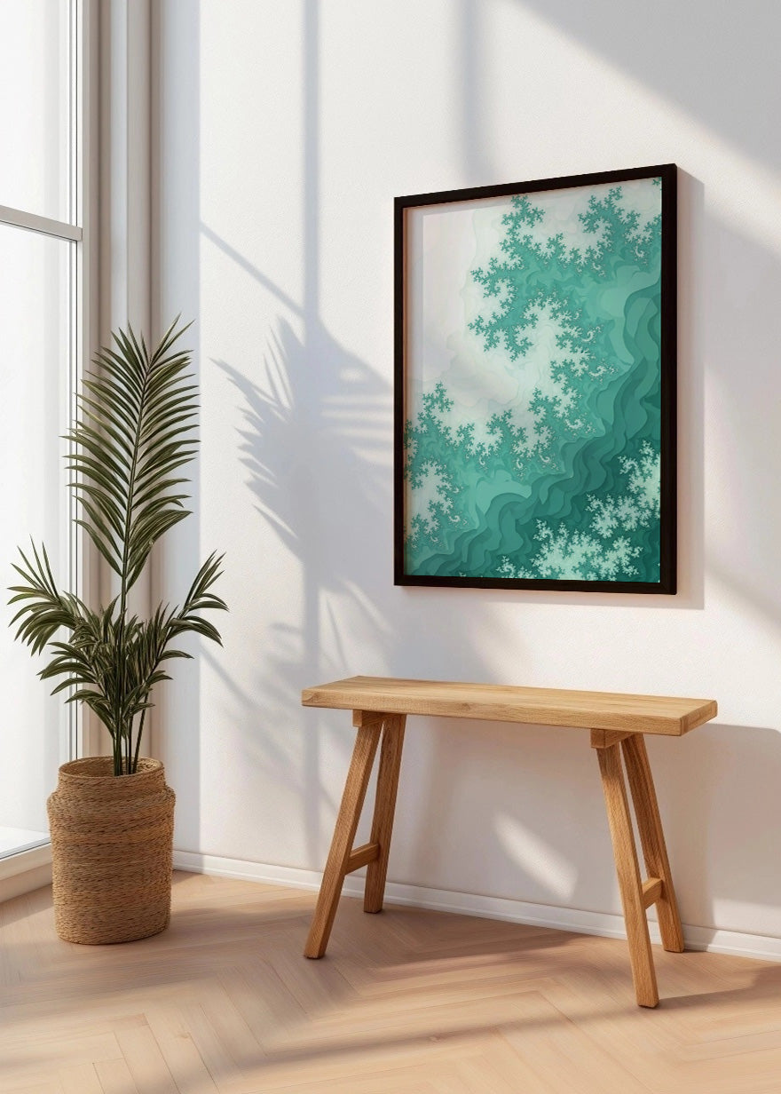 Cuadro Verde enramado