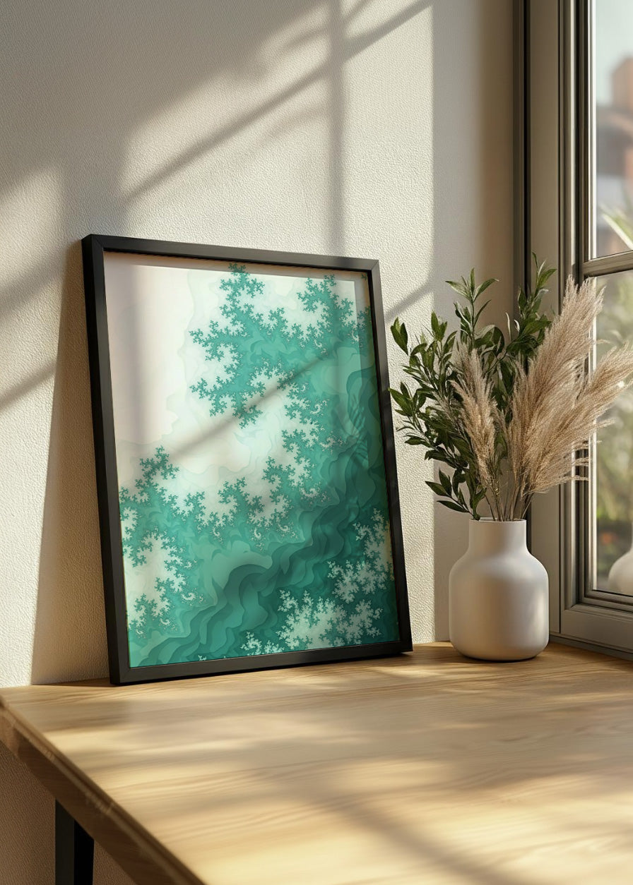 Cuadro Verde enramado