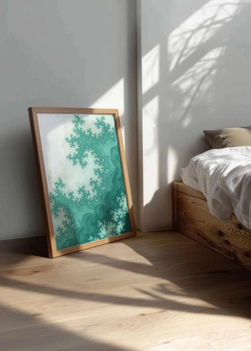 Cuadro Verde enramado