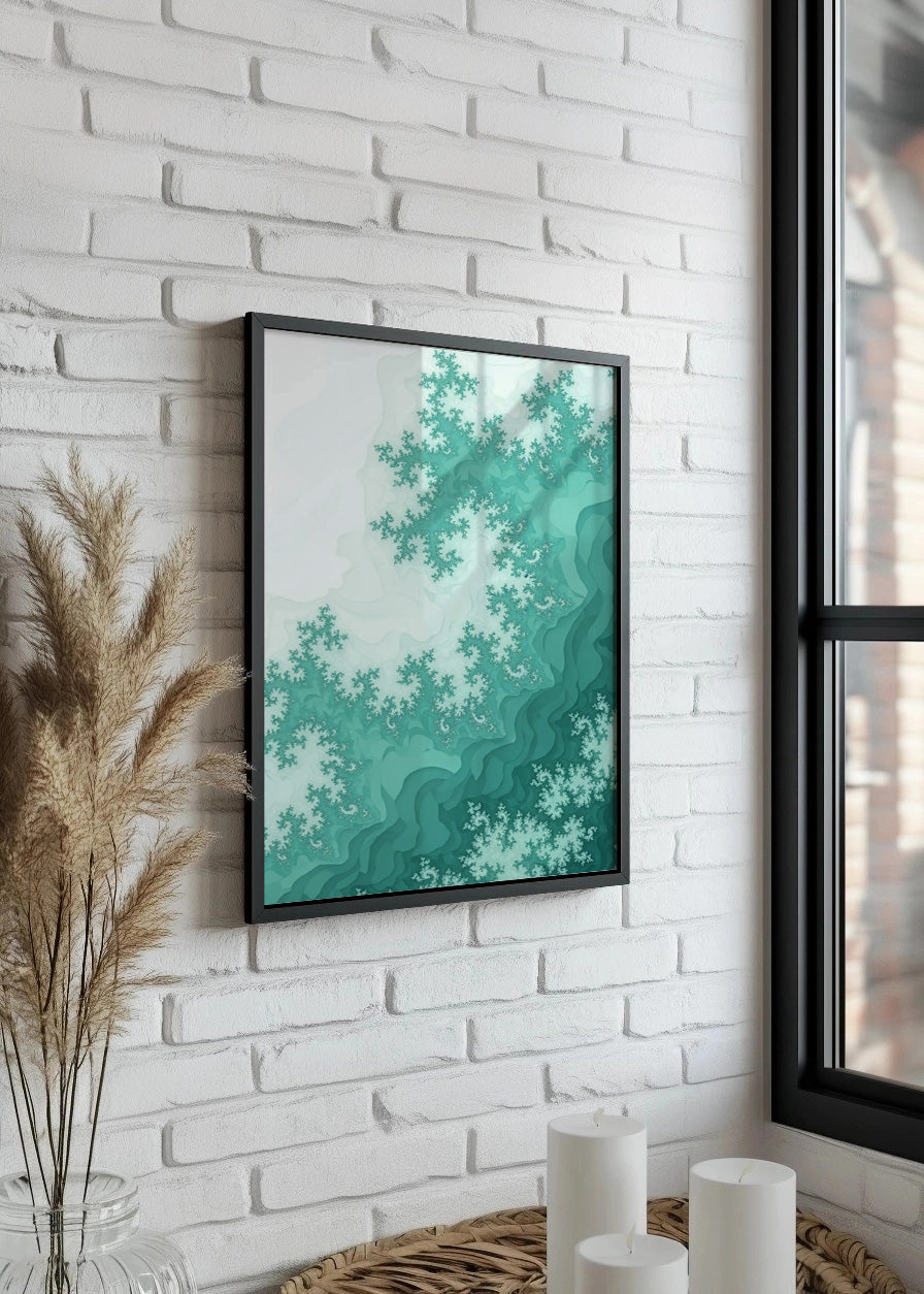 Cuadro Verde enramado