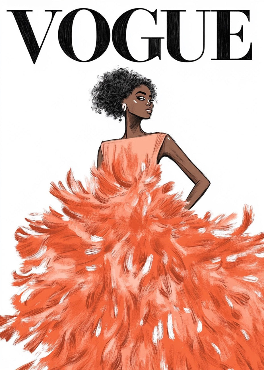 Cuadro ​Vestido Vogue