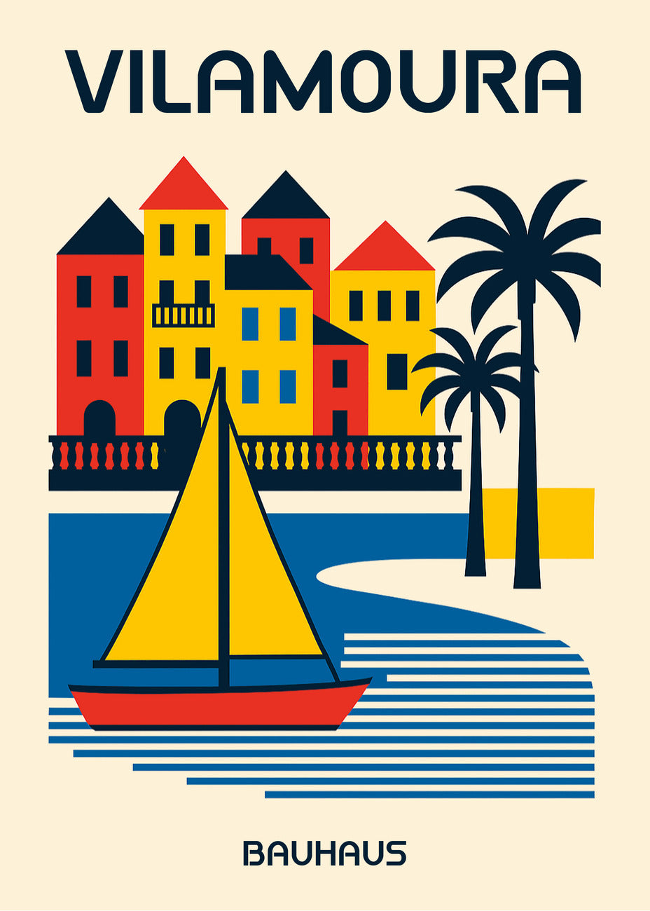Cuadro Vilamoura Poster Bauhaus