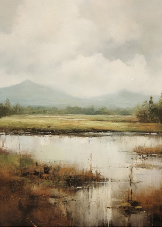 Cuadro ​Vintage lake