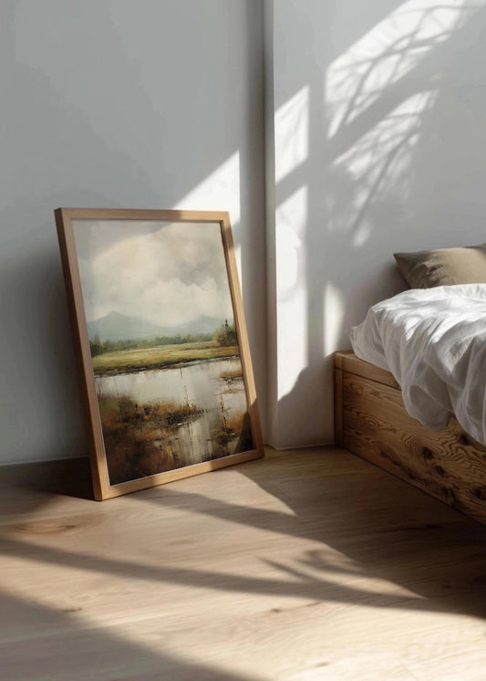 Cuadro ​Vintage lake