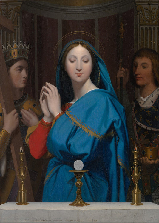 Cuadro ​Virgen con la Hostia (Ingres)