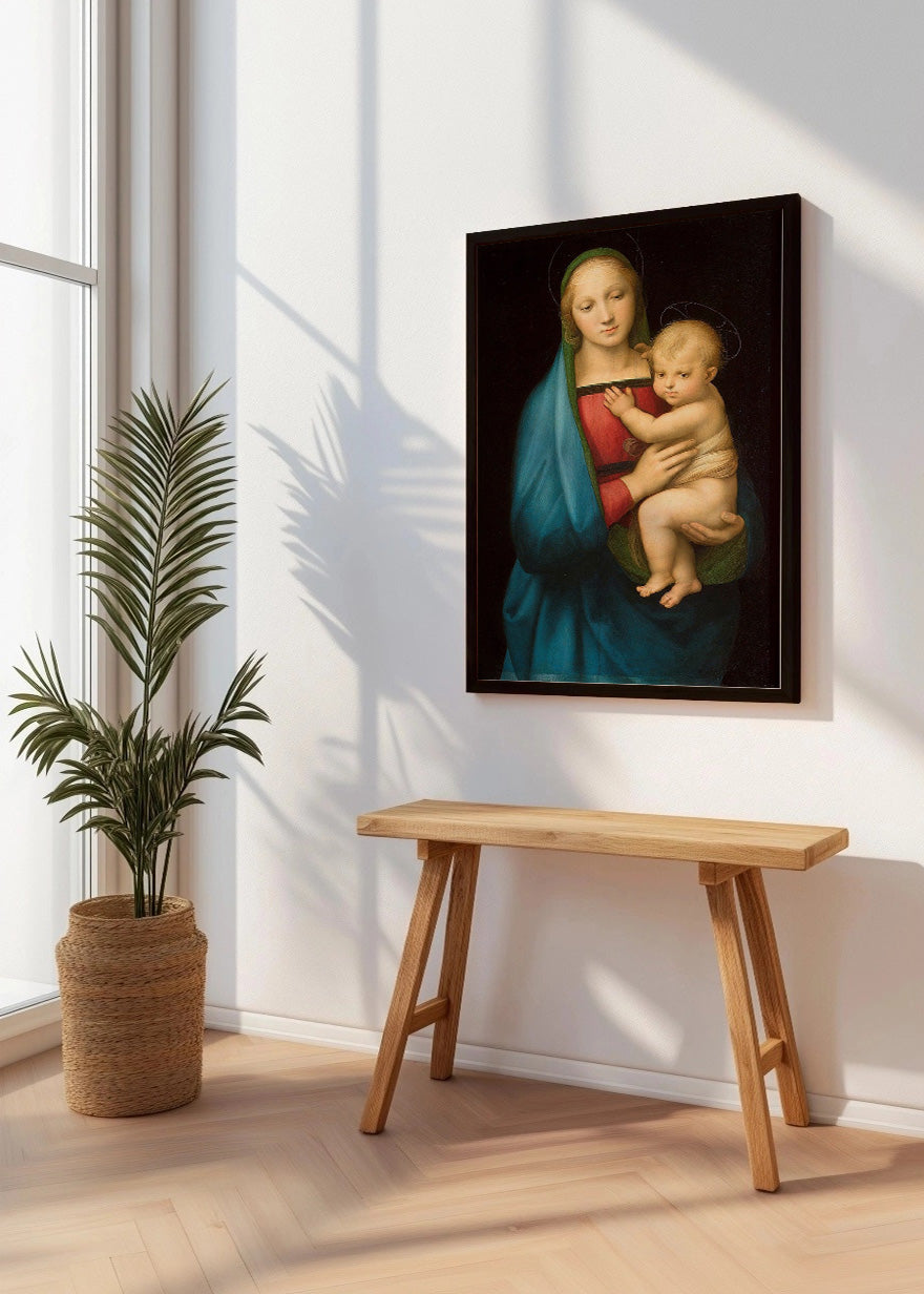 Cuadro ​Virgen y Niño (Rafael)