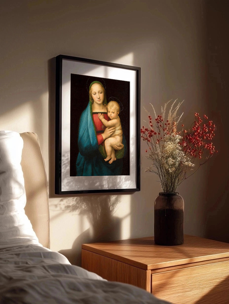 Cuadro ​Virgen y Niño (Rafael)