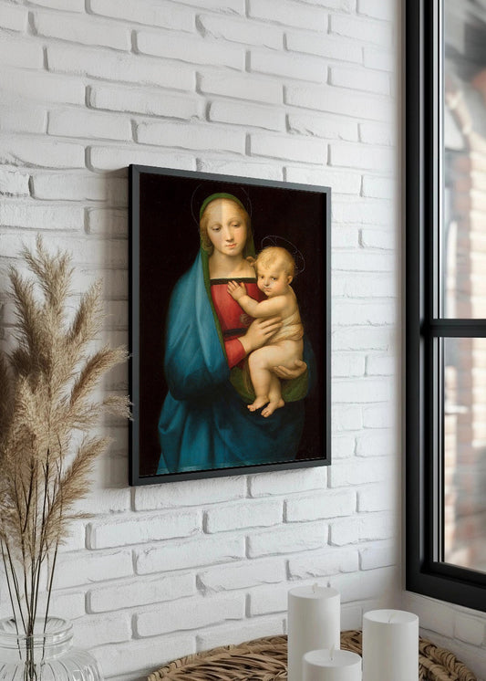 Cuadro ​Virgen y Niño (Rafael)