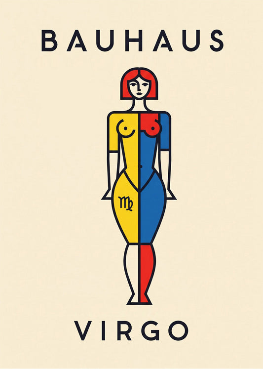 Cuadro Virgo Bauhaus