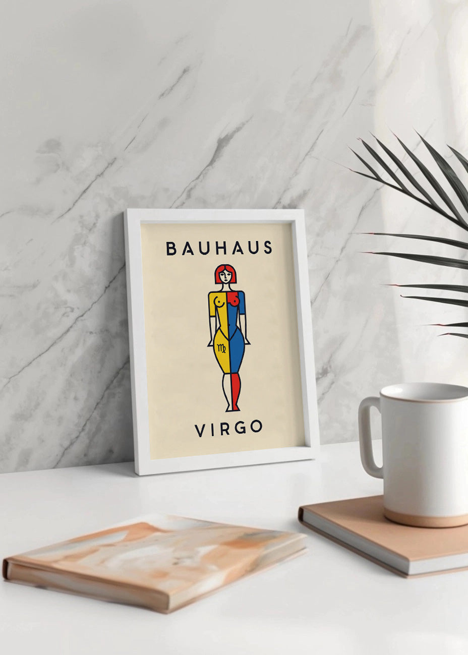 Cuadro Virgo Bauhaus