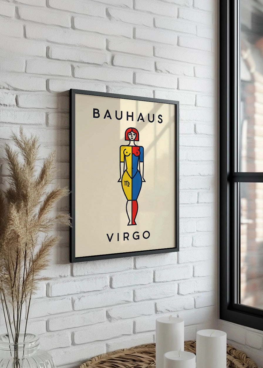Cuadro Virgo Bauhaus