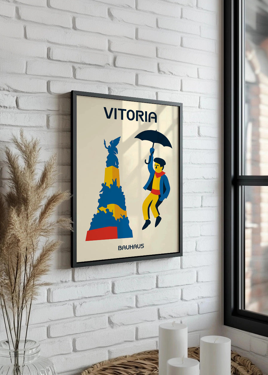 Cuadro Vitoria Poster Bauhaus