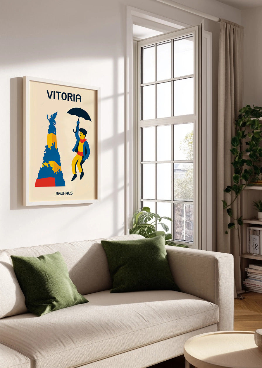Cuadro Vitoria Poster Bauhaus