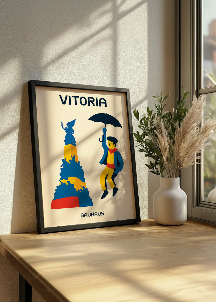Cuadro Vitoria Poster Bauhaus