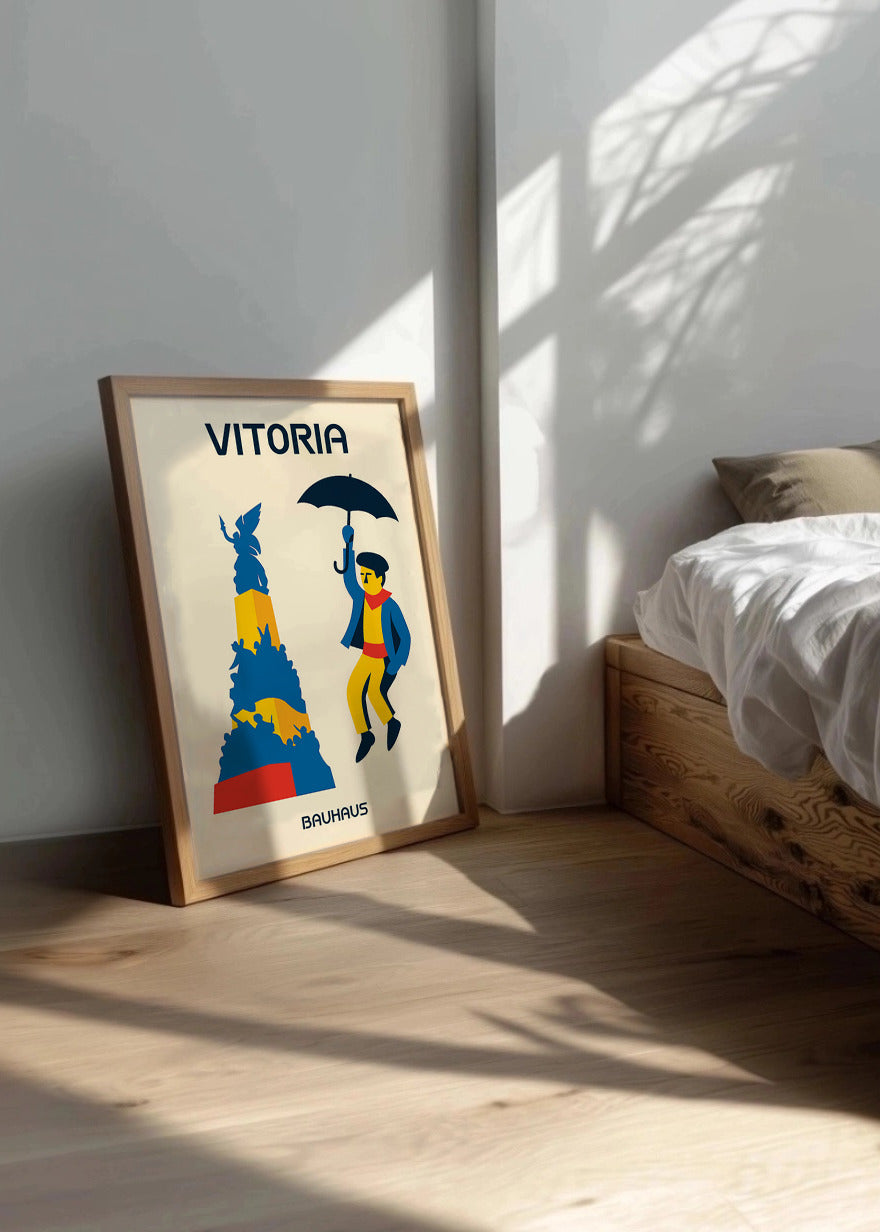 Cuadro Vitoria Poster Bauhaus