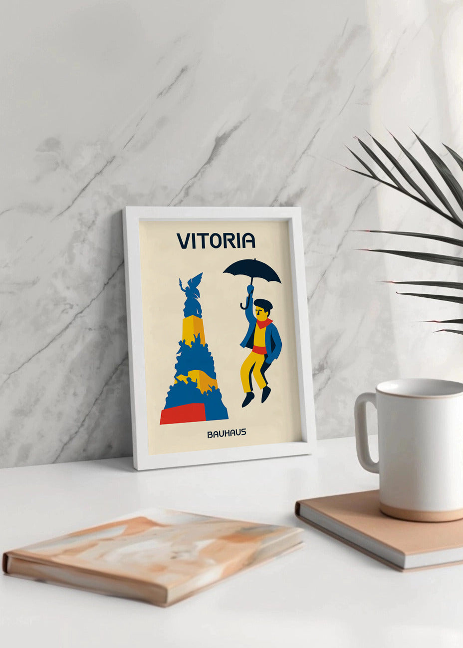 Cuadro Vitoria Poster Bauhaus