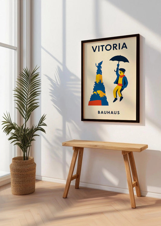 Cuadro Vitoria Poster Bauhaus