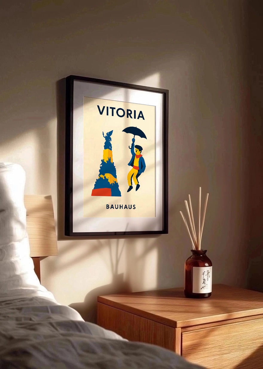 Cuadro Vitoria Poster Bauhaus