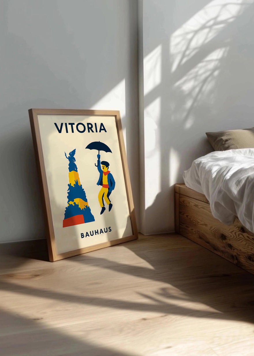 Cuadro Vitoria Poster Bauhaus