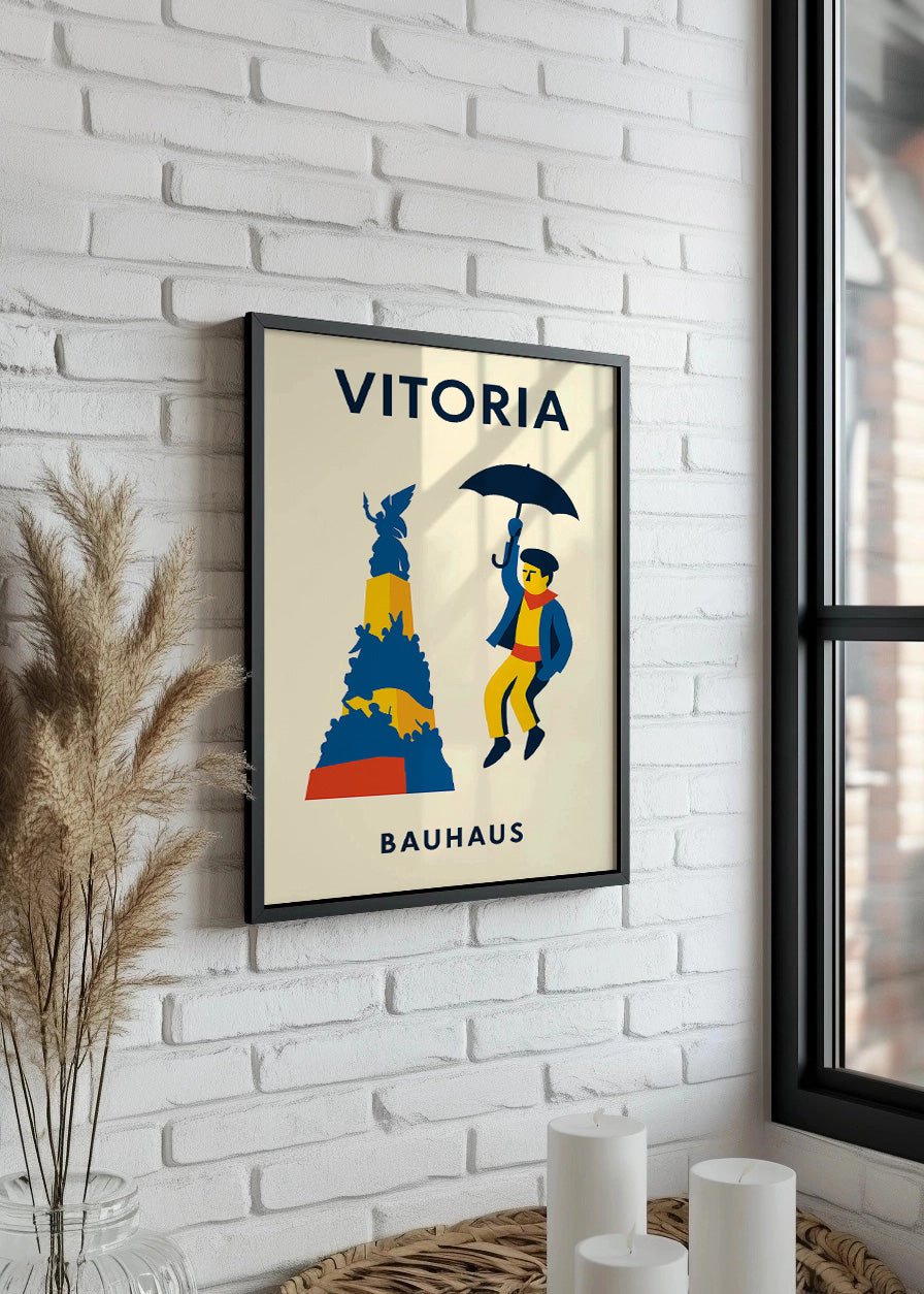 Cuadro Vitoria Poster Bauhaus