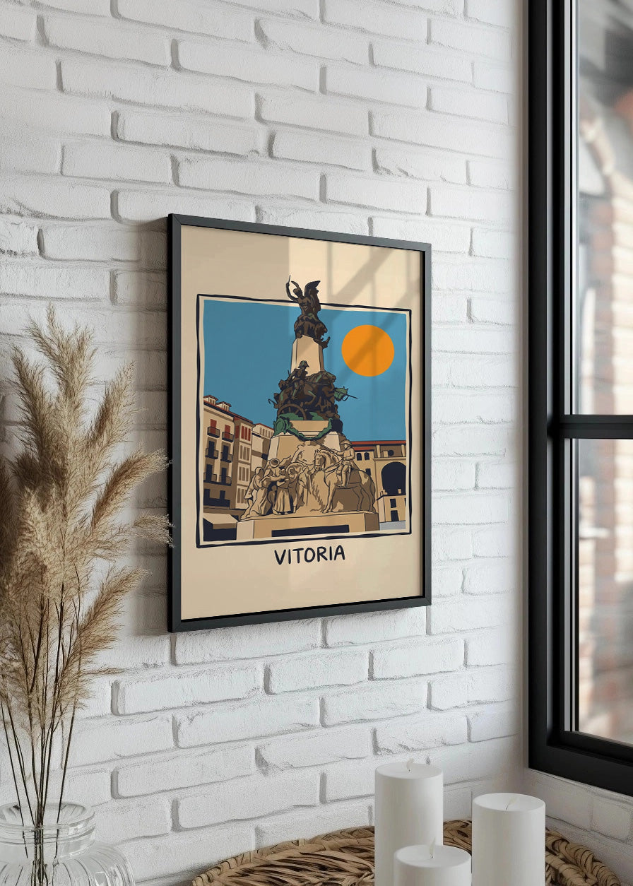 Cuadro Vitoria Poster Summer
