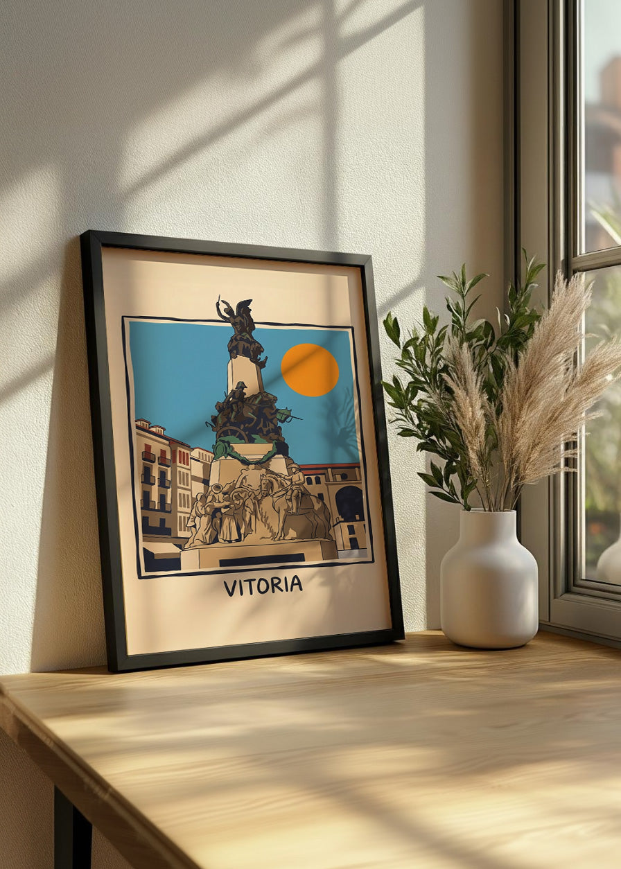 Cuadro Vitoria Poster Summer