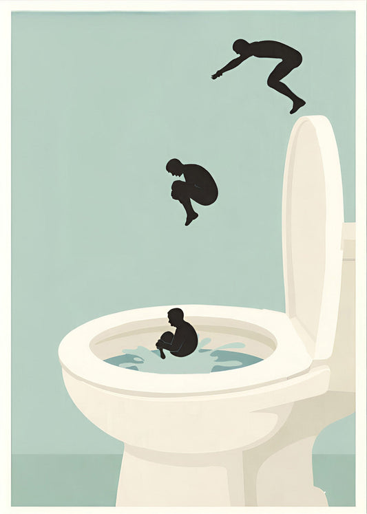 Cuadro WC Piscina